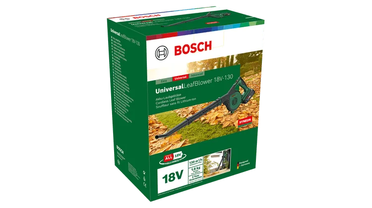 Soplador Bosch Universal Leaf Blower 18V-130 con Bateria 2.5 Ah y Cargador — foto 9