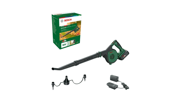 Soplador Bosch Universal Leaf Blower 18V-130 con Bateria 2.5 Ah y Cargador — foto 2