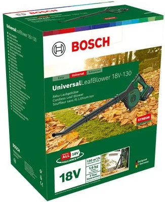 Soplador Bosch Universal Leaf Blower 18V-130 con Bateria 2.5 Ah y Cargador — foto 6