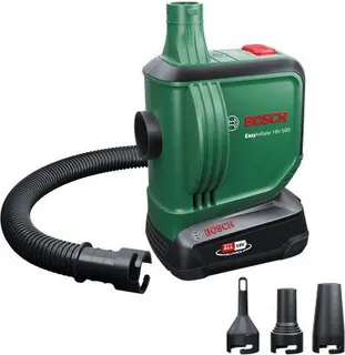 Bomba Aire Bosch Easy Inflate 18V-500 con Bateria 2,0 Ah y Cargador