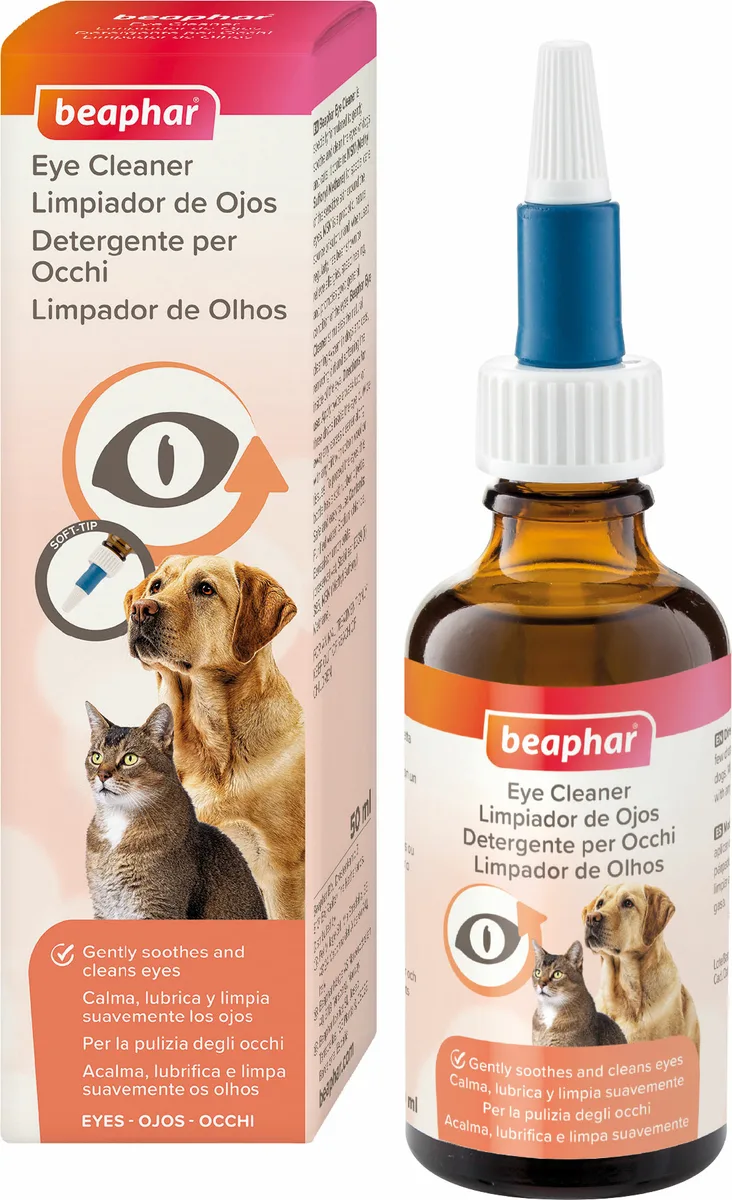 Beaphar Limpiador de Ojos Perro y Gato - 50ml
