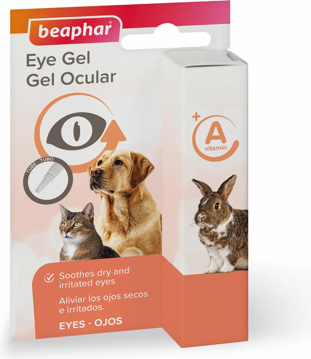 Beaphar Gel Ocular Perro, Gato, Pequeño Animal - 5 ml