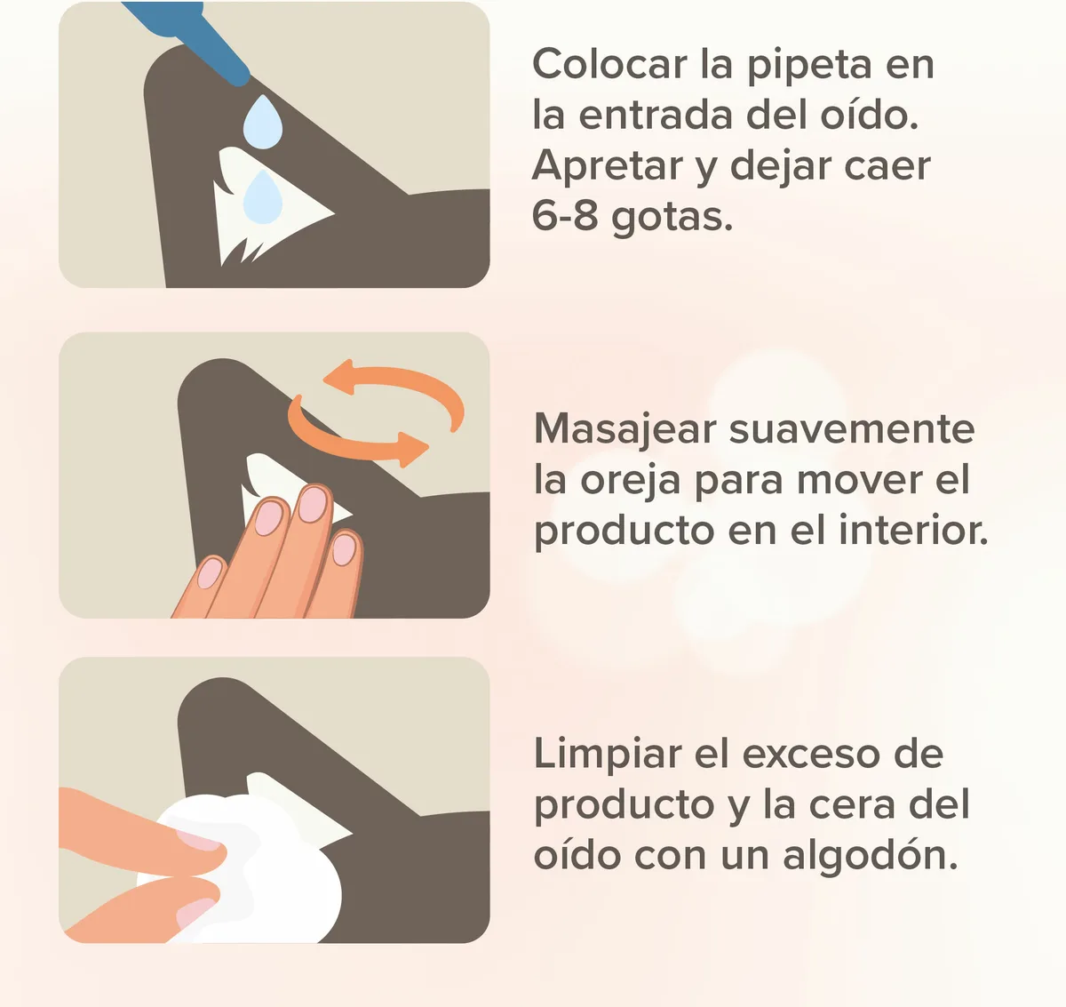 Beaphar Limpiador de Oídos Perro y Gato - 50ml — foto 3