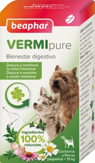 VERMIpure Comprimidos Naturales Perros Pequeños 50 comprimidos
