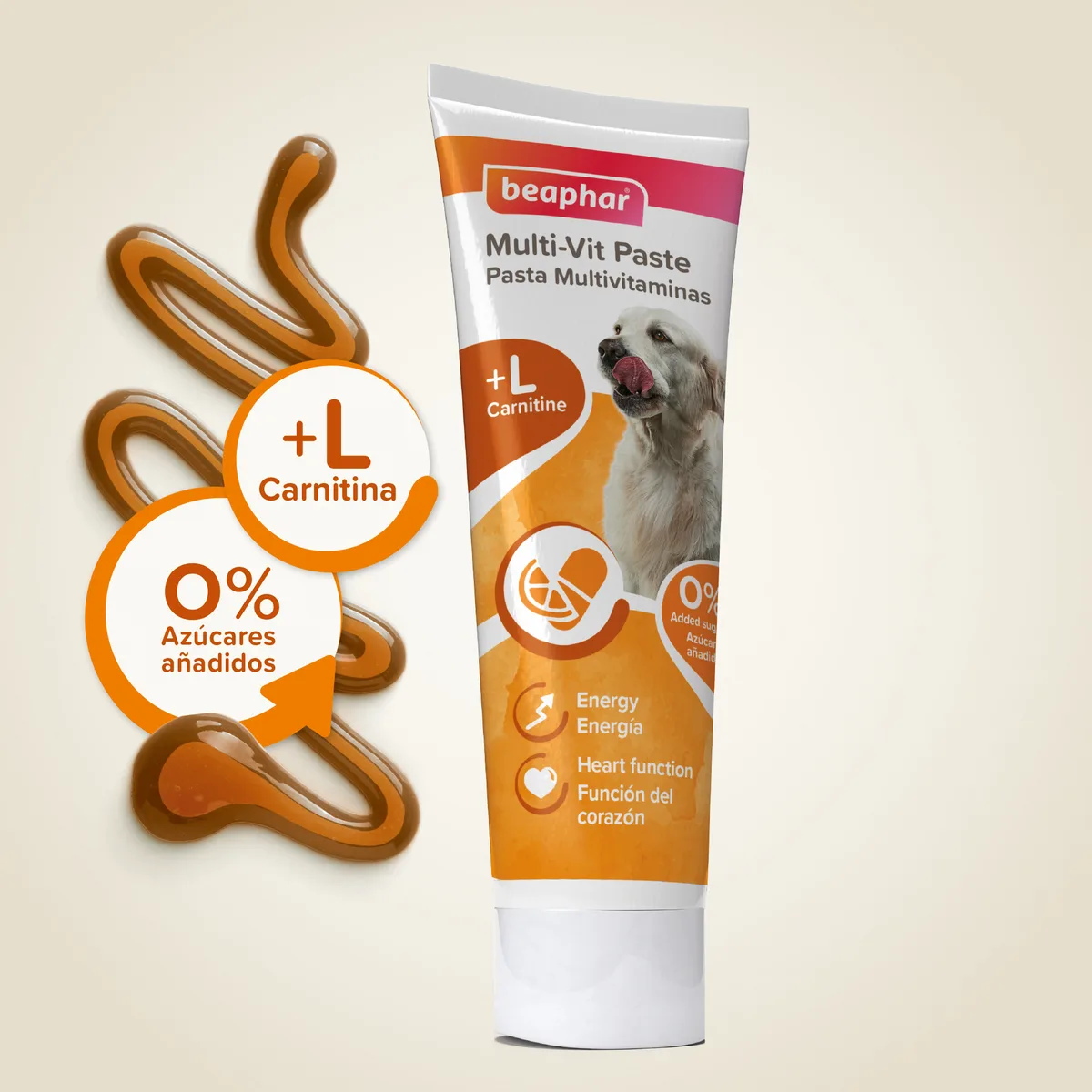 Beaphar Pasta Multivitaminas Perros 100g — foto 2