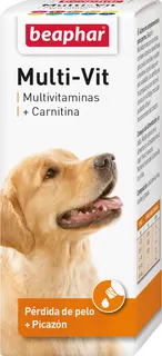 Beaphar Multivitaminas con Carnitina Perros 50ml