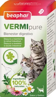Beaphar VERMIpure 50 Comprimidos Gatos y Gatitos