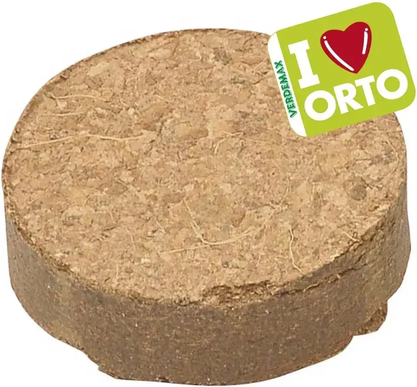 Pack 12 Bloque Fibra de Coco Ø mm 45 xh 15