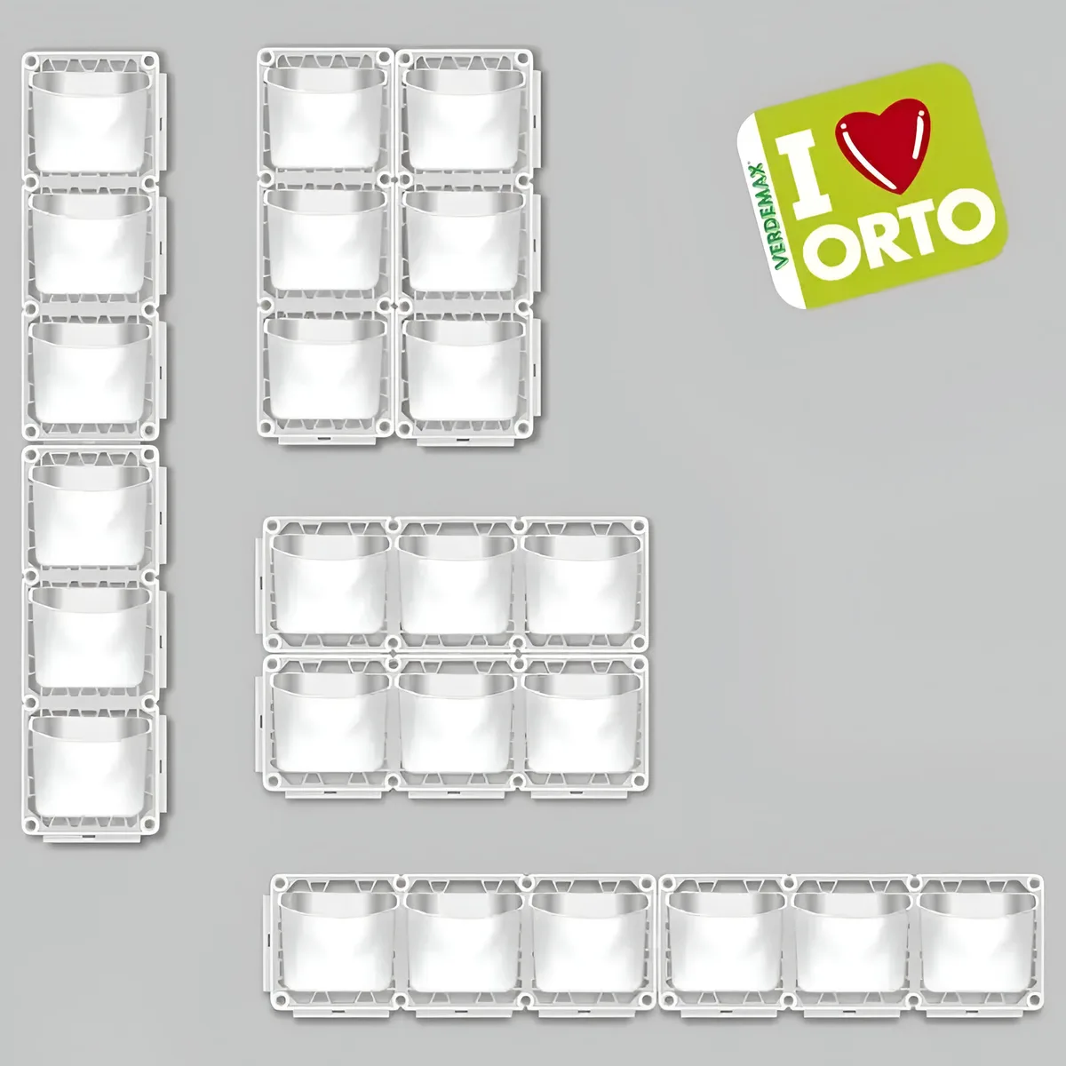 Pack 6 Macetas Jardin Vertical — foto 2