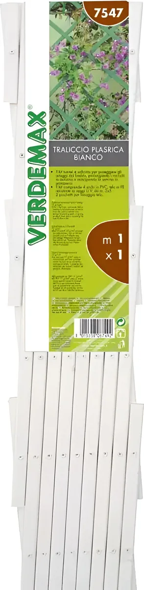 Celosia Extensible PVC Blanca 1 x 3 Metros — foto 2