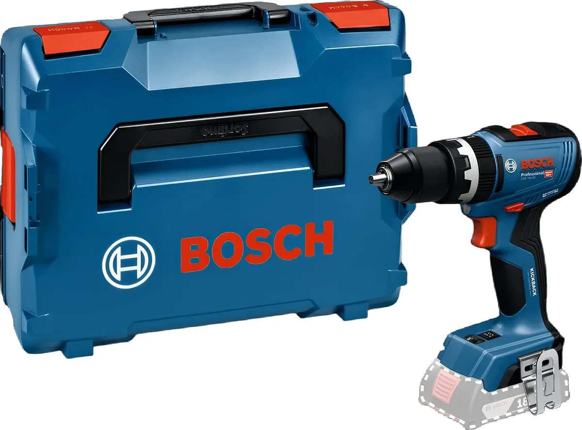 Taladro de Impacto a Bateria Bosch GSV 18V-65 Estuche L-BOXX
