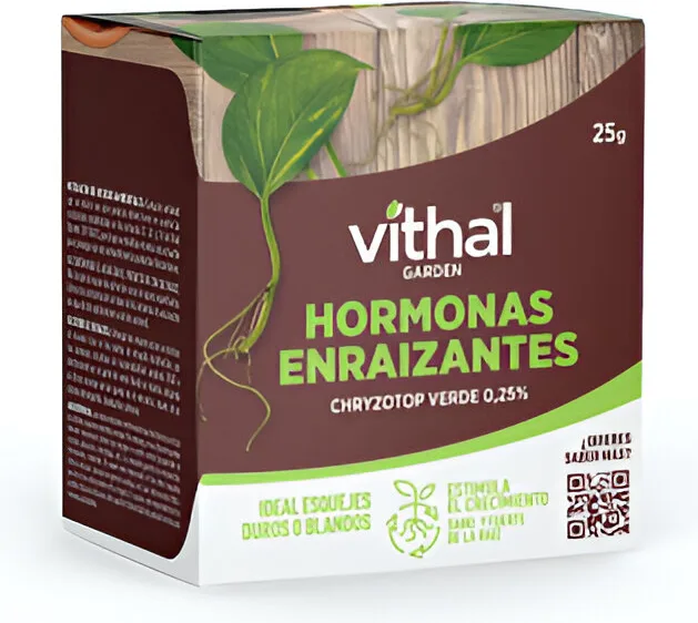 Hormonas Enraizantes Polvo Vithal Garden 25 Gr