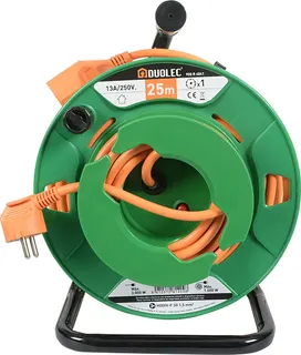 Enrollacable Tambor Naranja Duolec 25m