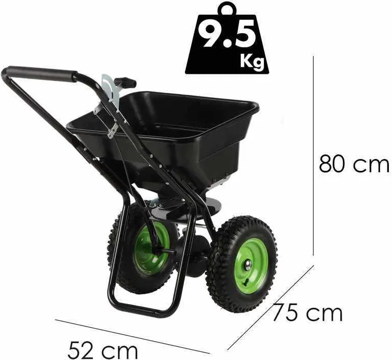 Carro Abonador Ruedas Neumaticas 30 Litros — foto 2
