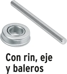 Rueda Completa Impinchable Truper — foto 3