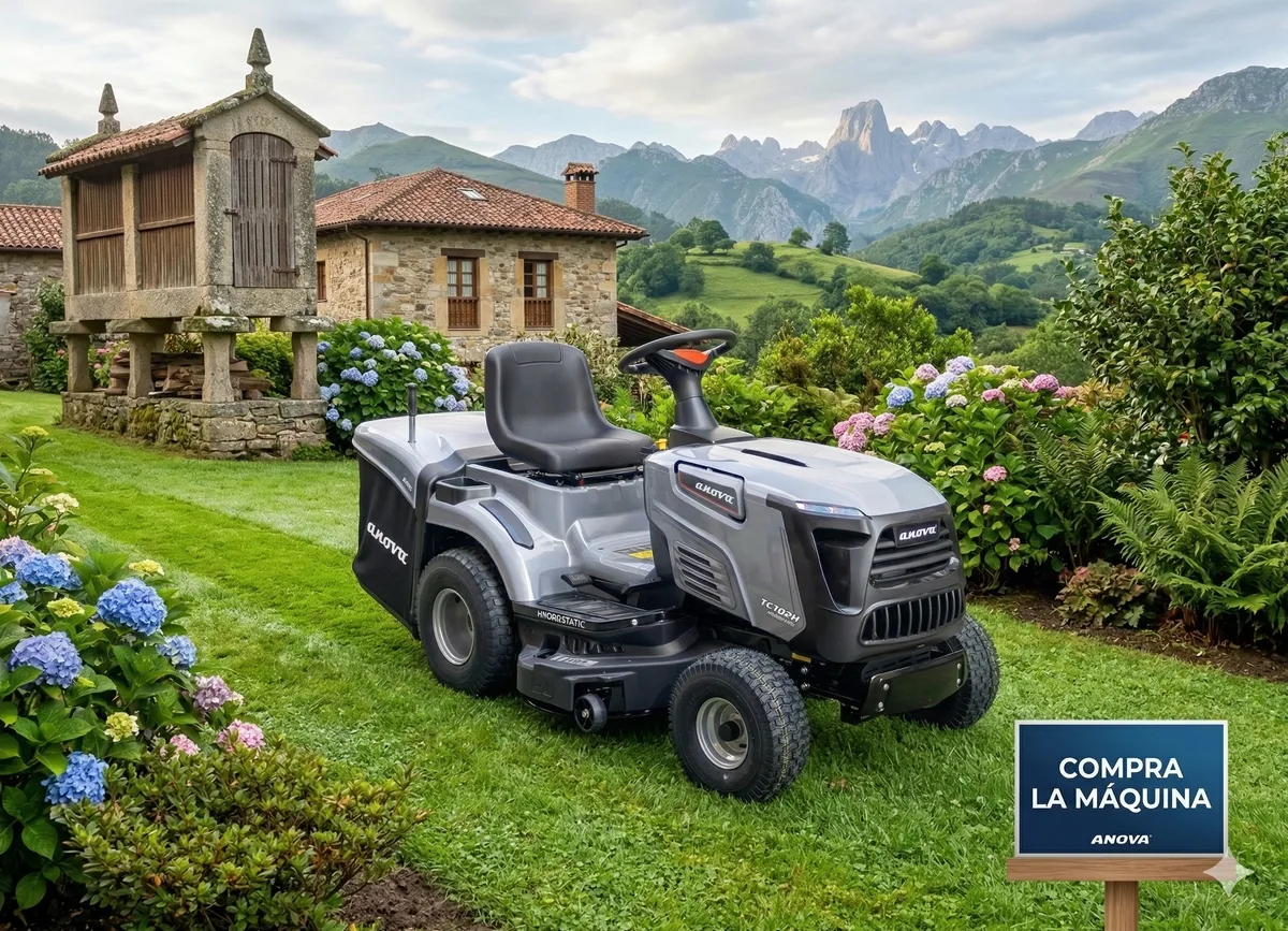 Tractor Cortacesped Hidrostático Anova TC102HB — foto 4