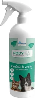 Spray Pody Life Repelente Insectos para Mascotas 1l
