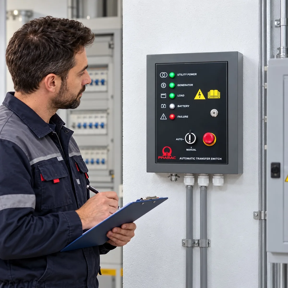 Cuadro automático AMF Pramac WX + CONN · ATS monofásico 230 V — foto 4
