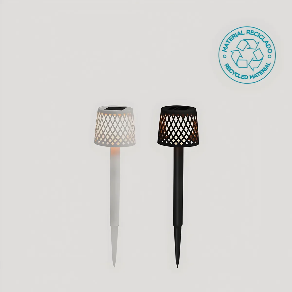 Aplique Solar Jardin Negro 4 uds — foto 3