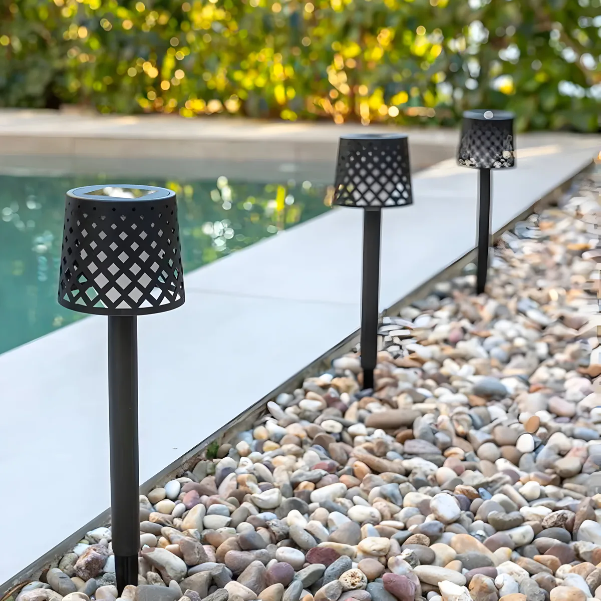 Aplique Solar Jardin Blanco 4 uds — foto 9