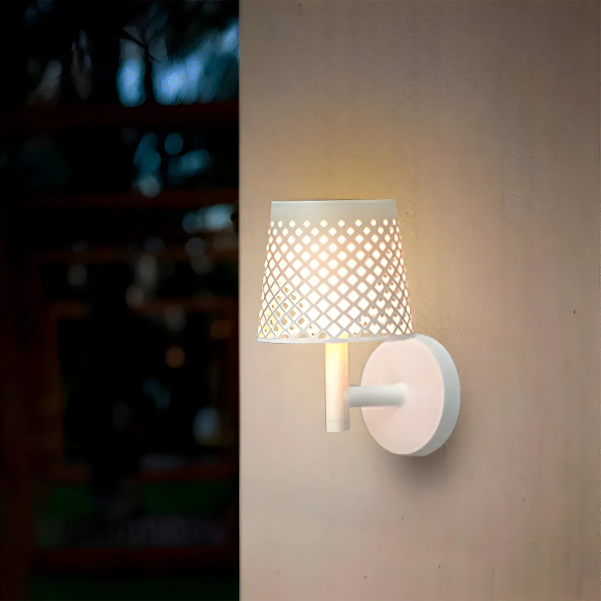 Lampara Solar Blanca Greta 5 en 1 — foto 5