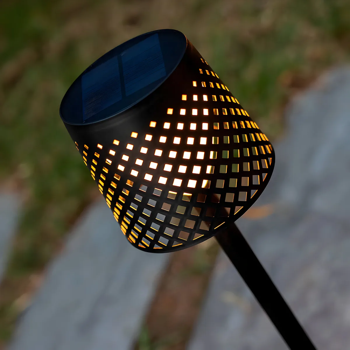 Lampara Solar Negra Greta 5 en 1 — foto 4