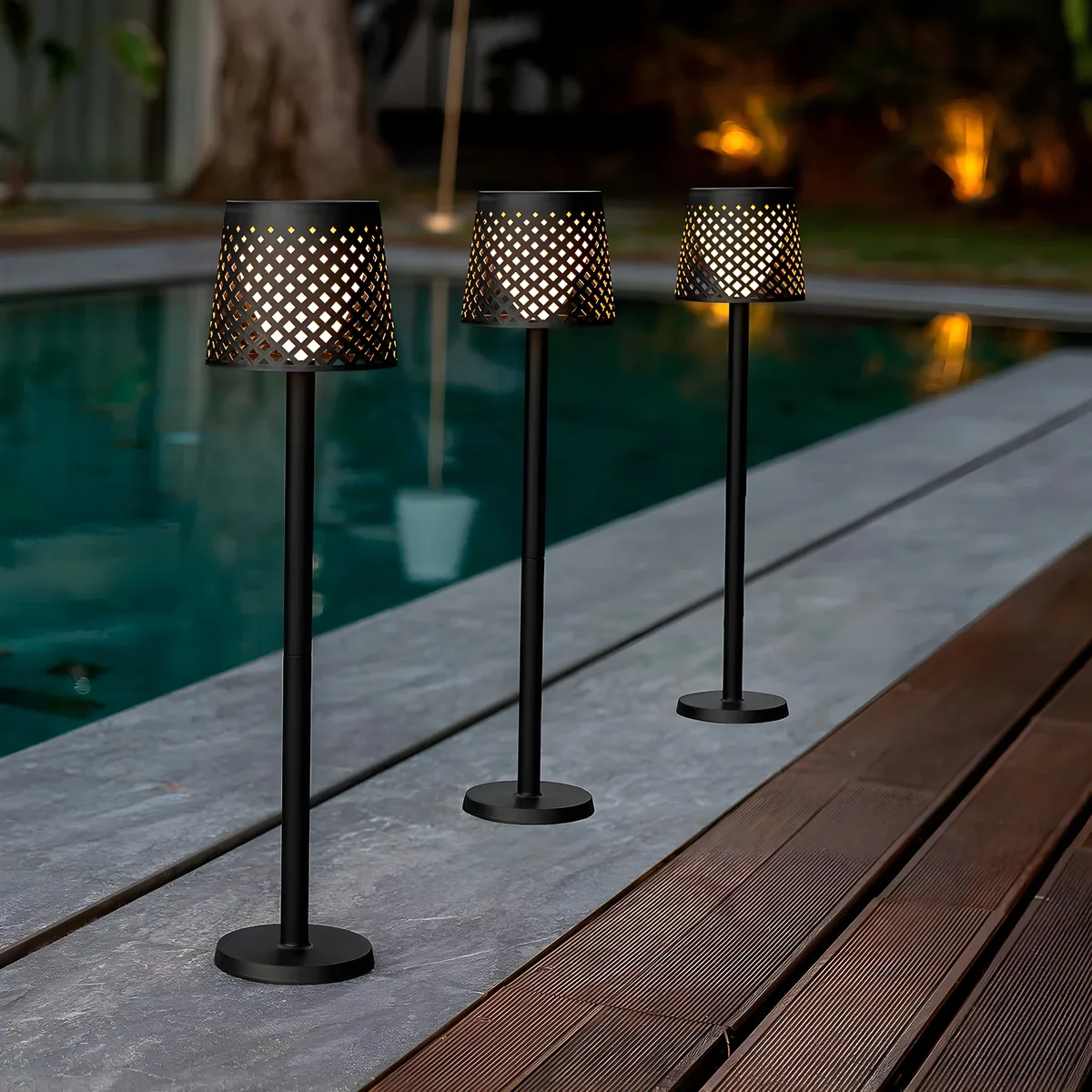 Lampara Solar Negra Greta 5 en 1 — foto 6