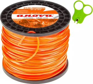 Hilo Desbrozadora Nylon Cuadrado 4.0 mm 87 Metros