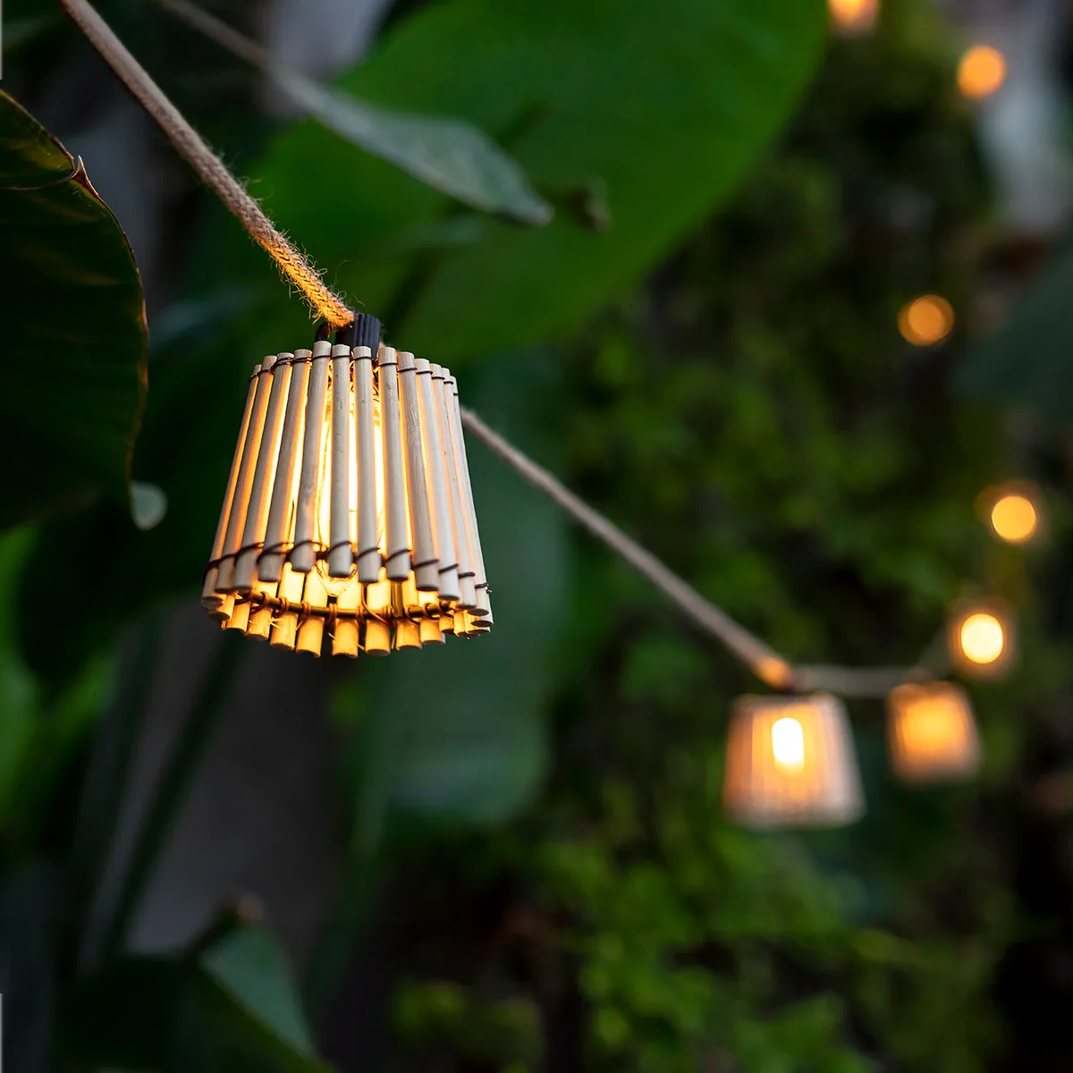 Guirnalda Luces Solar Okinawa con Cable — foto 4
