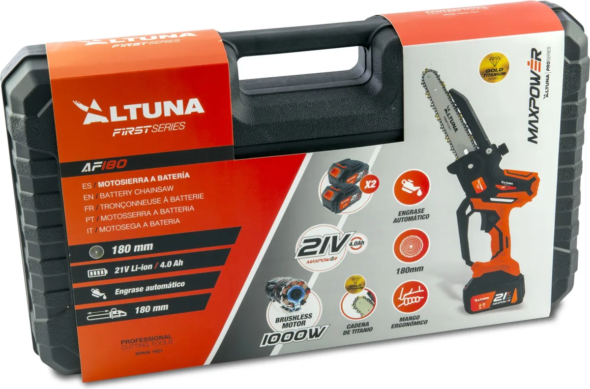 Motosierra Poda Altuna 21V 4ah 180mm AF180 — foto 3