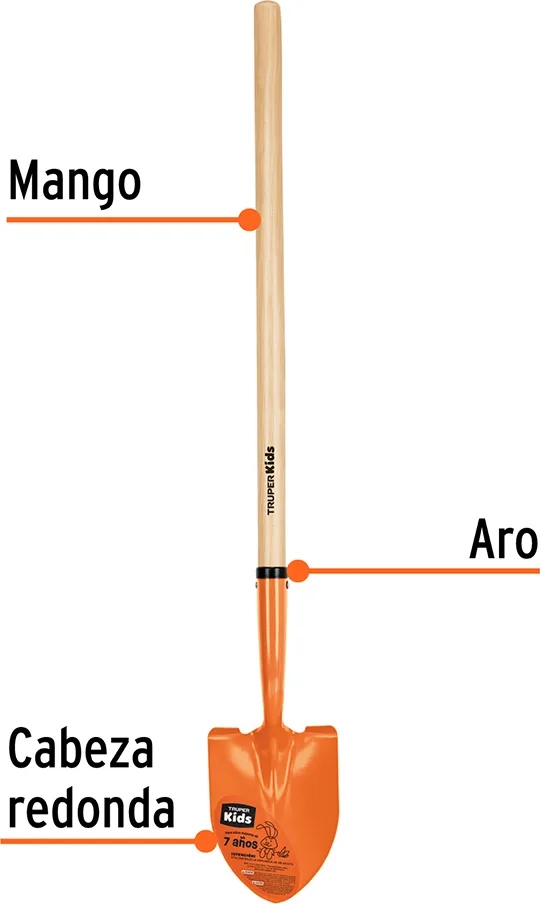 Pala Redonda de Juguete 75 cm — foto 2