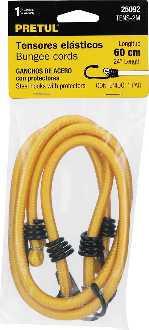 Tensor Elastico Amarillo 60 cm 2 Uds — foto 2