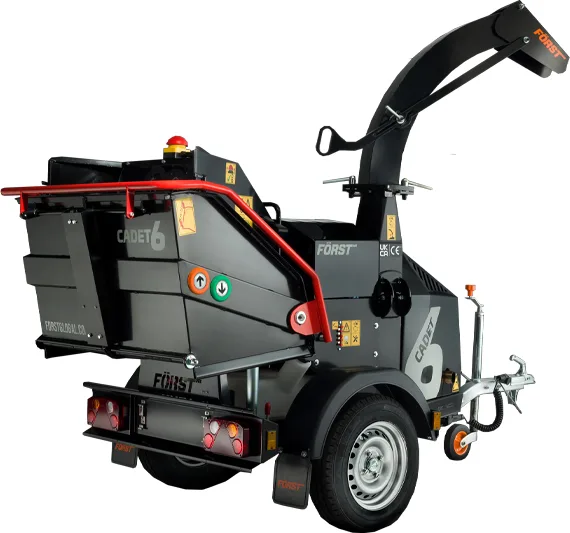 Biotrituradora Forst B&S 23HP con Remolque  Tritura Ramas de 150mm Motor Vanguard EFI — foto 2