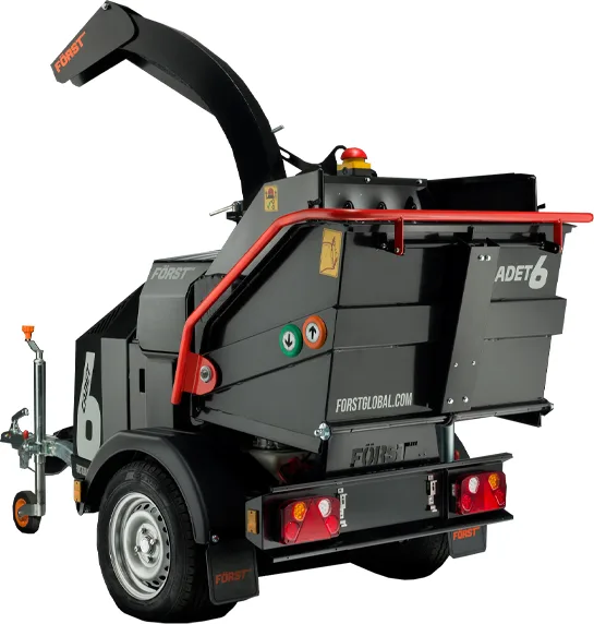 Biotrituradora Forst B&S 23HP con Remolque  Tritura Ramas de 150mm Motor Vanguard EFI — foto 3
