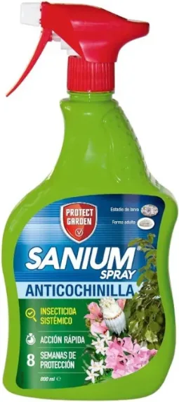 Pistola Insecticida Sistemico Sanium Anticochinillas 800 Ml — foto 2