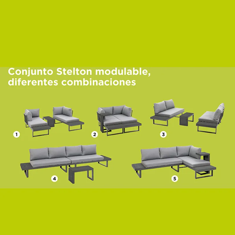 Conjunto Rinconero Modular Jardin Stelton — foto 3