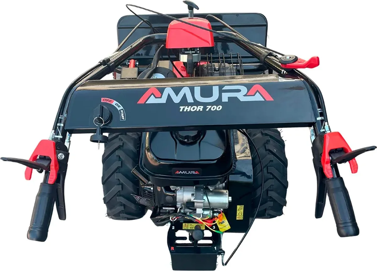 Desbrozadora de martillos Amura Thor 700 · 302 cc · 69 cm · arranque eléctrico — foto 9