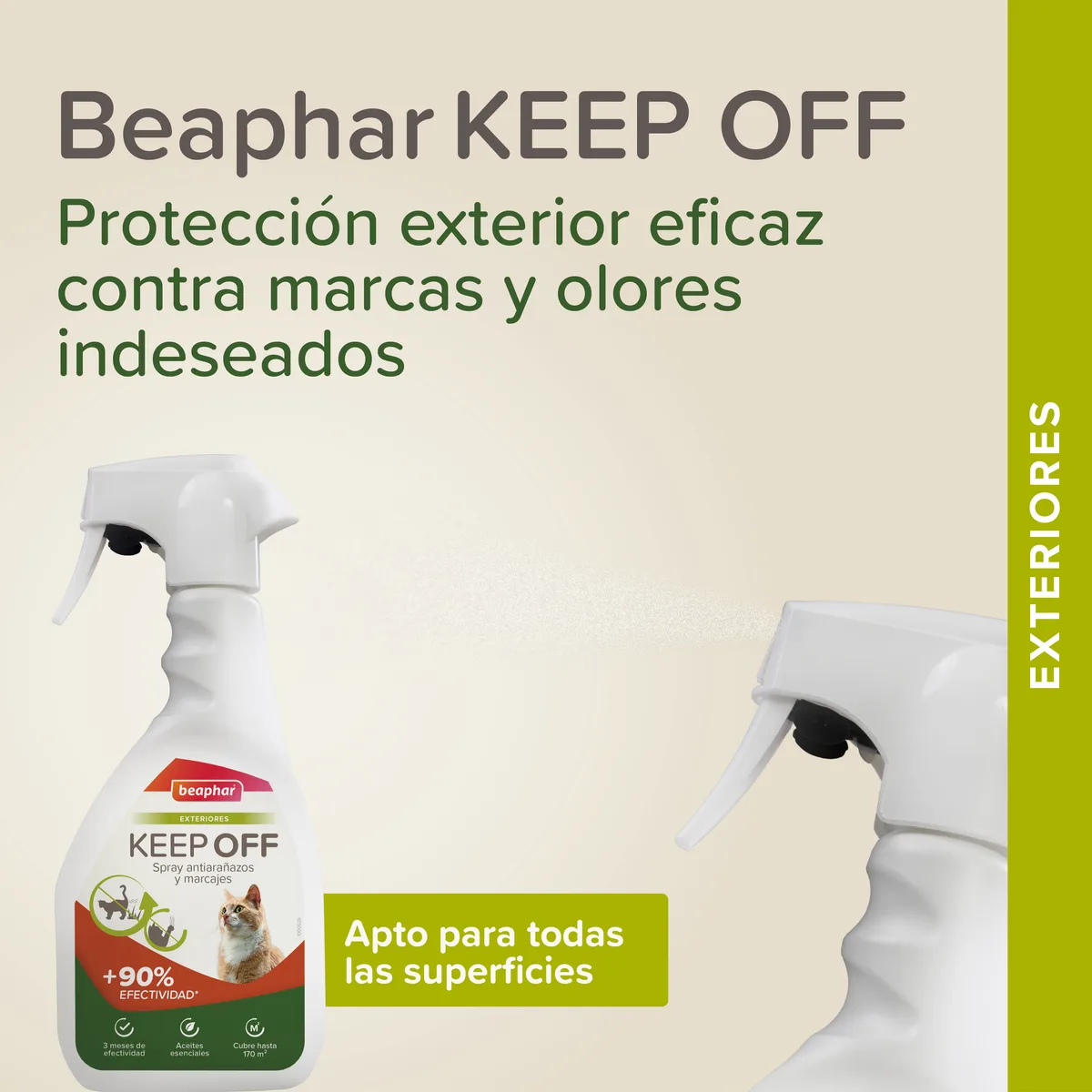 Beaphar Spray Educador Exterior 500ml — foto 2