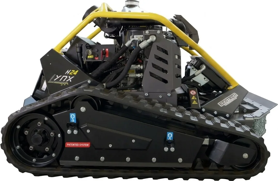 Desbrozadora oruga Ecotech H24 LYNX - Control Remoto y Potencia Honda en 84 cm de Corte — foto 2