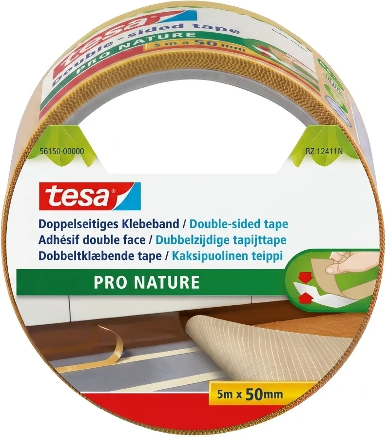 Cinta Tesa Doble Cara Eco Fixation 50mm 5 Metros