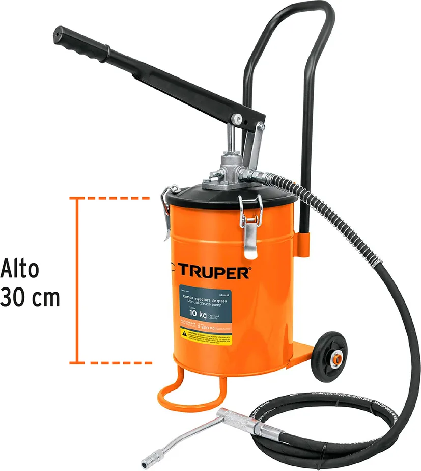 Bomba Inyectora Grasa 10kg Truper — foto 5