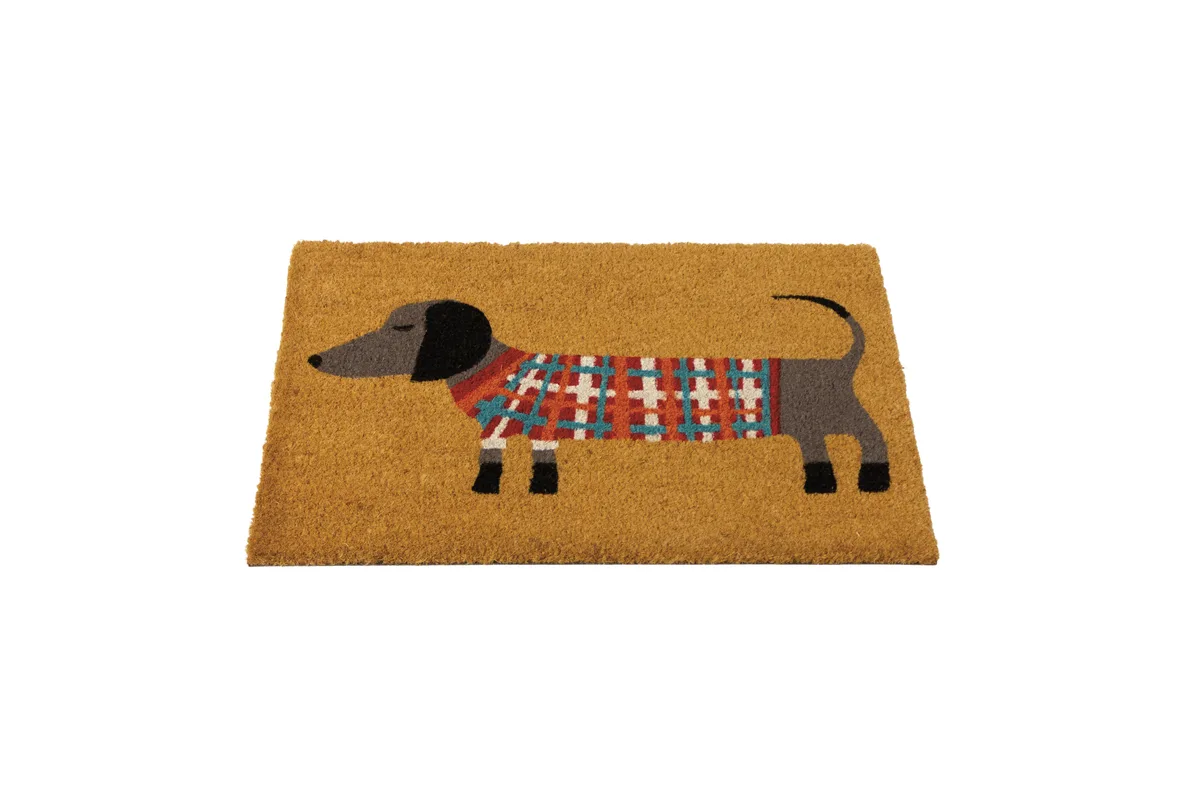 Felpudo Coco Natural Basset 40x60 — foto 2