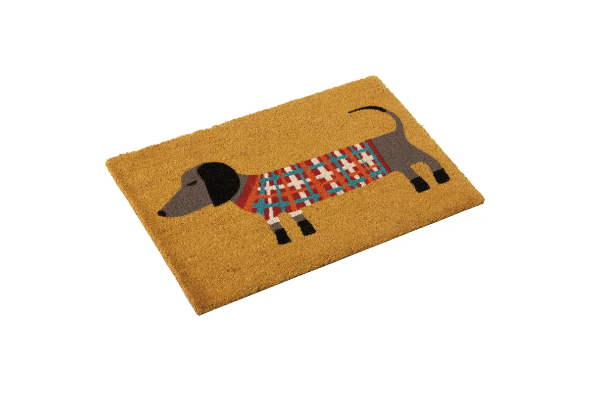 Felpudo Coco Natural Basset 40x60 — foto 3