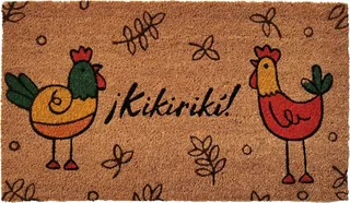 Felpudo Coco Natural Kikiriki 40x70