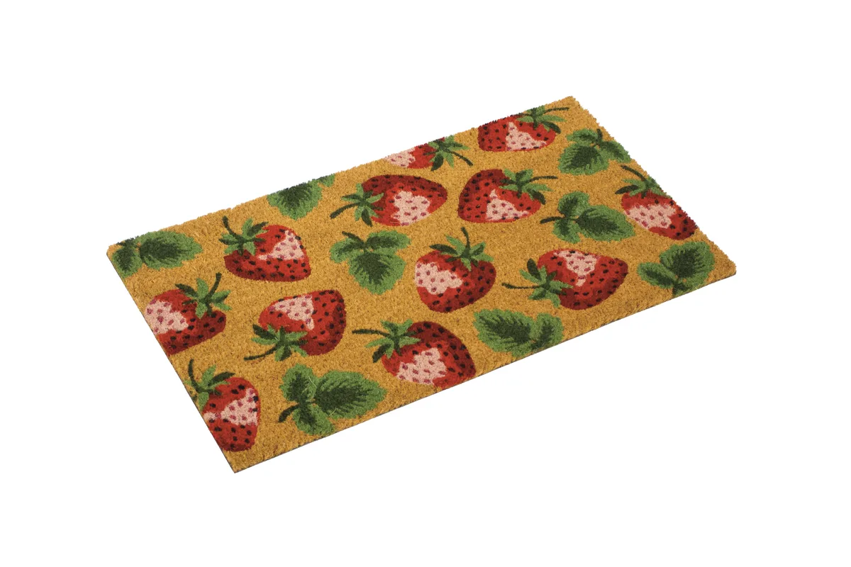 Felpudo Coco/Pvc Fresas 40x70 — foto 2