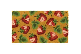 Felpudo Coco/Pvc Fresas 40x70