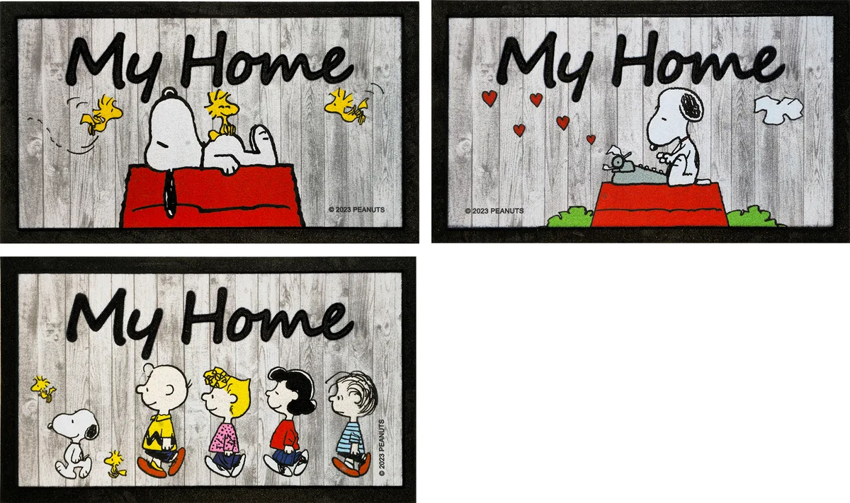 Felpudo Goma Peanuts Snoopy Home 40x68 — foto 2