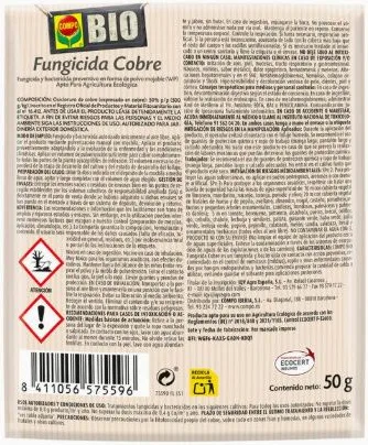 Fungicida Compo Cobre 50gr — foto 2