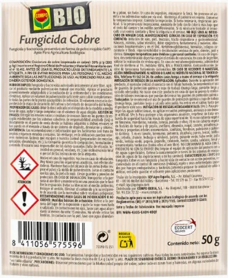 Fungicida Compo Cobre 50gr — foto 3