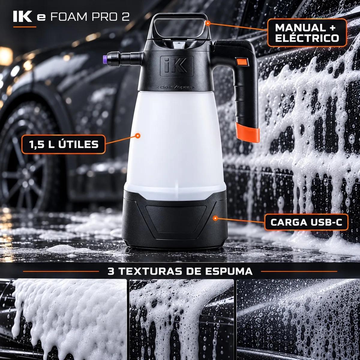 Espumador Electrico IK e Foam Pro 2 — foto 2